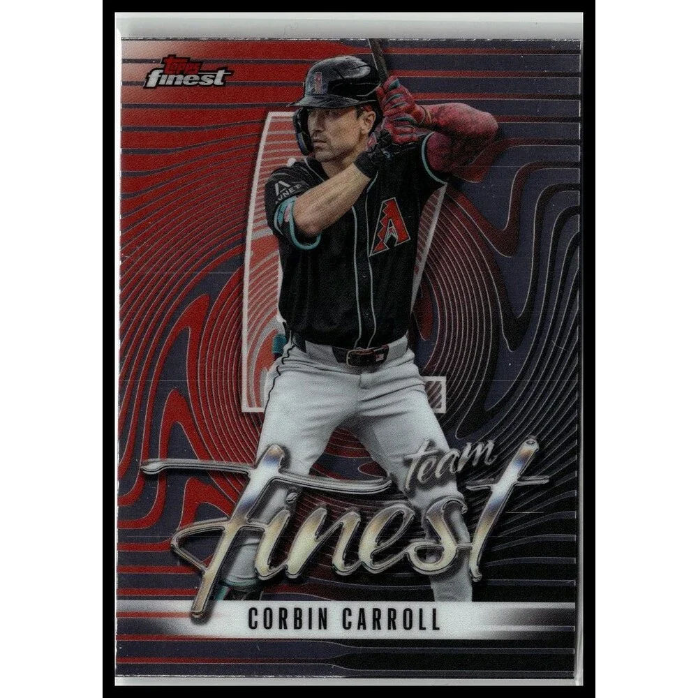 Topps 2026 Finest } Corbin Carroll Topps Team Finest